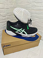 Asics Sky Elite FF 2 Low Black/Lime Burst мужские волейбольные кроссовки