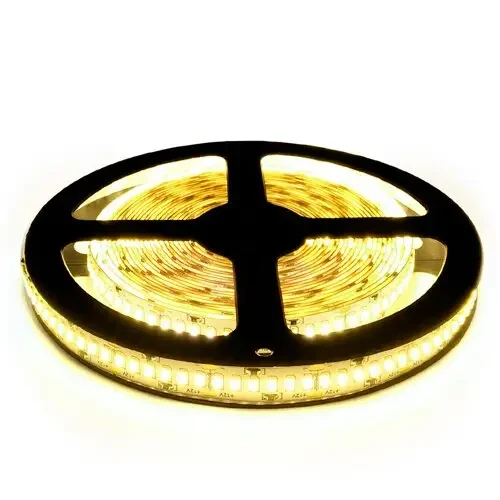 Світлодіодна стрічка OEM ST-12-2835-240-WW-20 тепла біла, негерметична, 1м Biom, фото 1