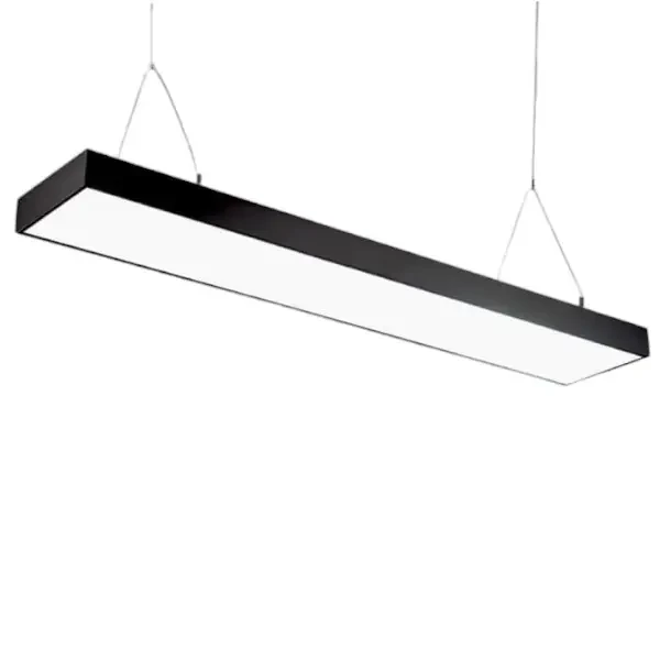 Лінійний LED світильник LN-5-64-12070-5-B 64W 5000К 1200mm чорний з підвісом Biom