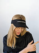 Кепка козирок з вашим логотипом Чорна, фото 6