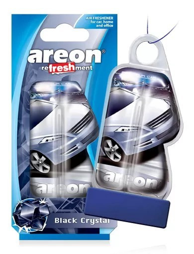 Ароматизатор для автомобіля Areon Refreshment Liquid Black Crystal 8.5ml