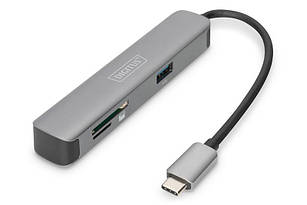 Digitus Док-станція Travel USB-C, 5 Port