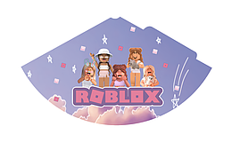Ковпачки "Роблокс дівчата" (поштучно)
