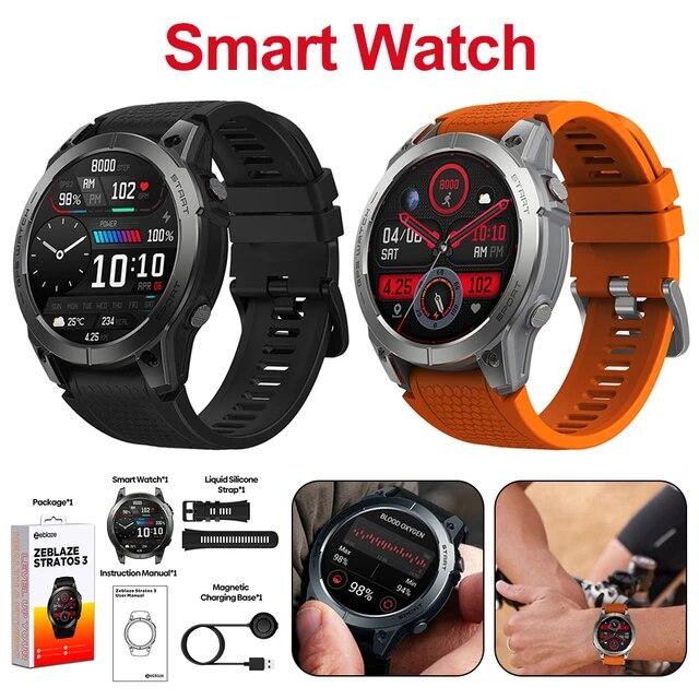 Смартгодинник Zeblaze Stratos 3 orange