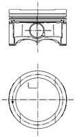 Поршень 81.5 (+0.50) vw passat/caddy/golf 1.6 97-, KOLBENSCHMIDT (99792620)