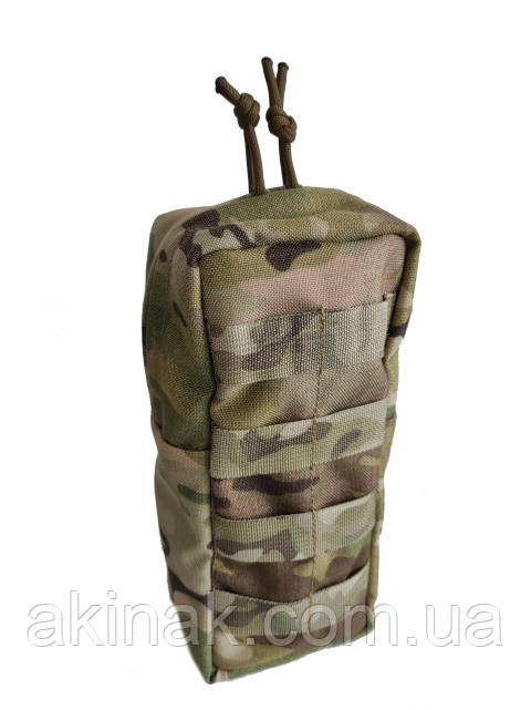 Подсумок утилитарный тактический Akinak EDC (10х22х8см) MOLLE - фото 1 - id-p1661054663