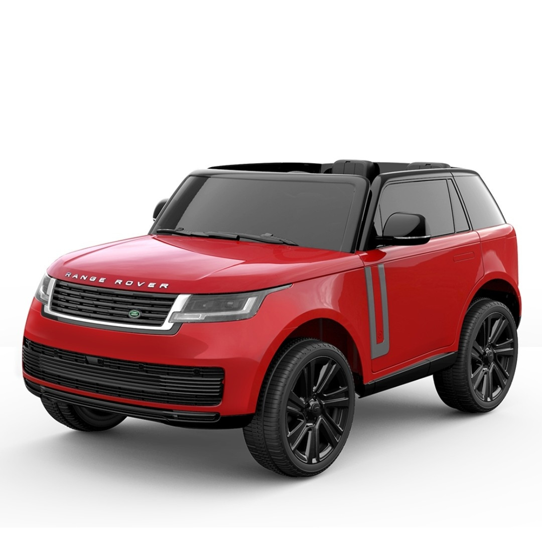 Дитячий електромобіль джип 5055EBLR-3 (4WD) на радіокеруванні червоний Mila