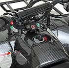 Електроквадроцикл HB-ATV800AS-19 Двигун 800 Вт, 34kk12A/12V, швидкість 22 км/год, до 65 кг, вуглець Mila, фото 5