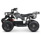 Електроквадроцикл HB-ATV800AS-19 Двигун 800 Вт, 34kk12A/12V, швидкість 22 км/год, до 65 кг, вуглець Mila, фото 6