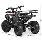 Електроквадроцикл HB-ATV800AS-19 Двигун 800 Вт, 34kk12A/12V, швидкість 22 км/год, до 65 кг, вуглець Mila, фото 7