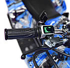 Електроквадроцикл HB-ATV800AS-4 Мотор 800W, 3акк12A/12V, швидко22 км/год, до 65 кг, синій Mila, фото 5