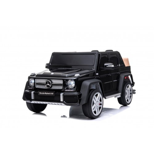 Дитячий Електромобіль-Джип Mercedes Maybach G650 Ліцензійний 4X4 Повний привід Чорний Mila