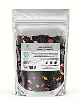 Натуральный чорний чай вищого ґатунку з ароматом Ананас та Манго, упаковка 100г