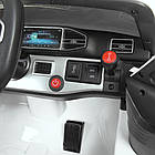 Детский электромобиль M 4781EBLR-12,4G, 4мотори25W, 1аккум12V9АН PRO, EVA, MP3, USB, світло, шкіра, білий Mila, фото 10