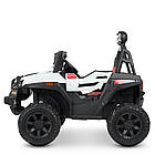 Электромобиль джип M 4620EBLR-1 2,4G, 1аккум12V10AH, 4мотори 25W, муз, світло, MP3, USB, EVA, шкіра, білий Mila, фото 5