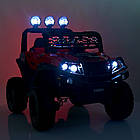 Электромобиль джип M 4620EBLR-1 2,4G, 1аккум12V10AH, 4мотори 25W, муз, світло, MP3, USB, EVA, шкіра, білий Mila, фото 9