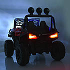 Электромобиль джип M 4620EBLR-1 2,4G, 1аккум12V10AH, 4мотори 25W, муз, світло, MP3, USB, EVA, шкіра, білий Mila, фото 10