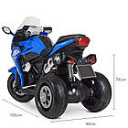 Дитячий електромотоцикл M 3688EL-4 2 motor 35 W, 2akkum6V5AH, MP3, TF, USB, kolesaEVA, ko.sid, muz, sin Mila, фото 5