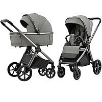 Коляска універсальна CARRELLO Omega CRL-6530 (2in1) Superb Grey Mila