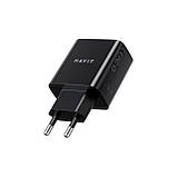 Зарядний пристрій HAVIT HV-UC111 20W USB+USB-C Black, фото 4