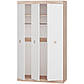 Шафа 3-х дверна Еверест Соната-1200 дуб сонома + білий (DTM-2293), фото 2