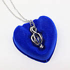 Перлина бажань з кулоном 42 см, в подарунковій упаковці / Жіночий кулончик з перлиною / Підвіска на шию, фото 5