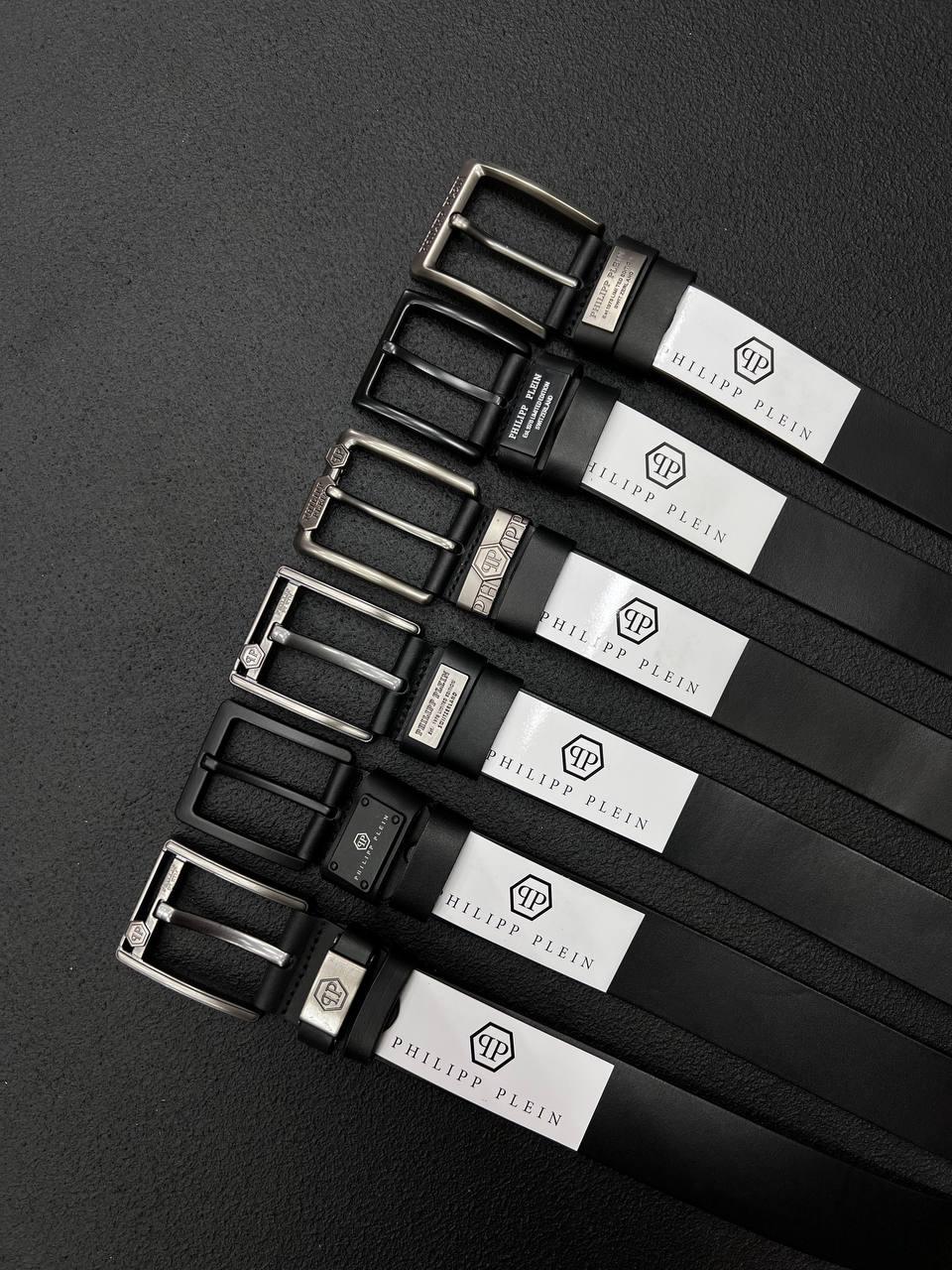 Модний брендовий чоловічий ремінь з натуральної шкіри ширина 4см, Чорний