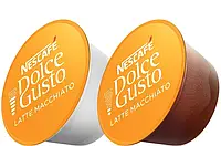 Поштучно! Кофе в капсулах NESCAFE Dolce Gusto Latte Macchiato 16 шт Нескафе Дольче Густо Латте