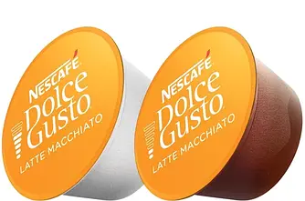 Поштучно! Кава в капсулах NESCAFE Dolce Gusto Latte Macchiato 16 шт Нескафе Дольче Густо Латте