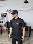 Кепка Тракер з вашим логотипом Чорна, фото 3