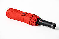 Зонт складной 10-ти спицевый полный автомат Krago красный