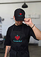 Кепка Тракер з вашим логотипом Чорна, фото 5