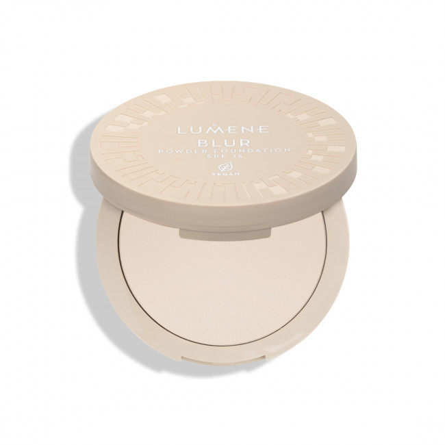 Пудра компактна Lumene Blur Longwear Powder Foundation SPF15 №0, фото 1