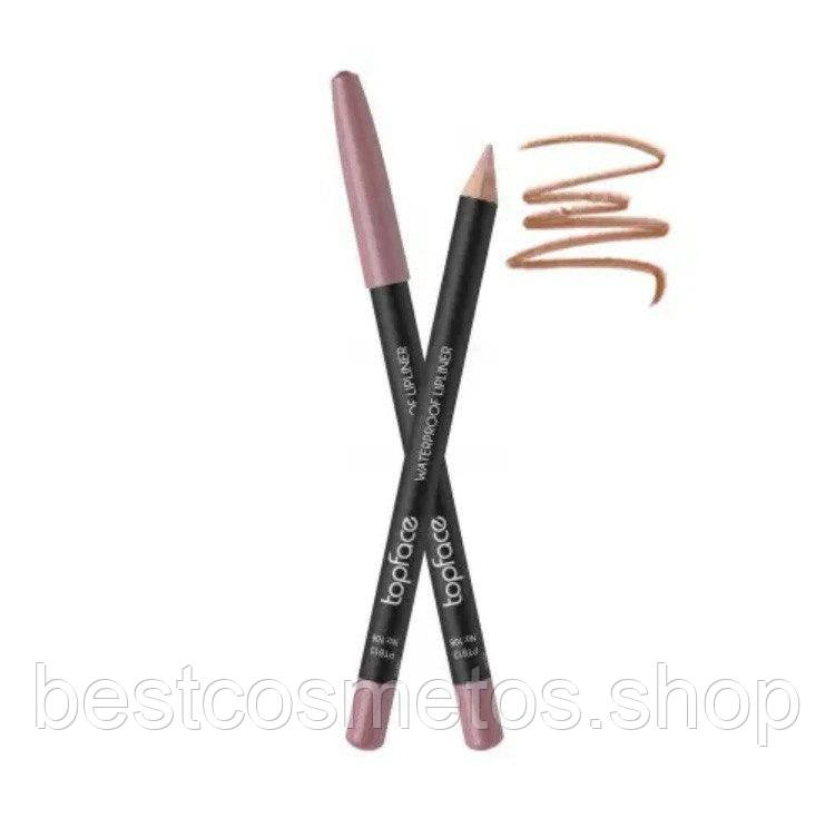 Олівець для губ Waterproof Lipliner Topface №106 1,14 г