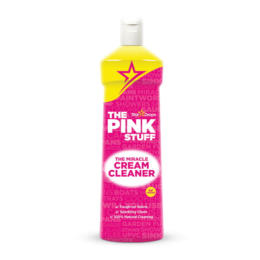 Абразивний крем для чищення твердих поверхонь Pink Stuff Cream Cleaner 500 мл