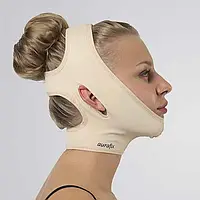 Компресійний бандаж для обличчя та шиї Aurafix LC-1800 після ліпосакції (ОМ002540)