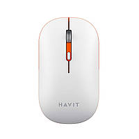 Беспроводная мышь двухрежимная HAVIT HV-MS60WB White (2.4GHz + BT5.1)