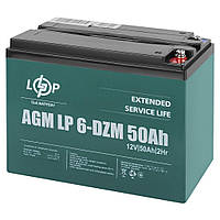 Акумулятор тяговий AGM LogicPower LP 6-DZM-50 Ah 12V 50Ah