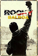 Металлическая табличка / постер "Рокки Бальбоа / Rocky Balboa" 20x30см (ms-104033)