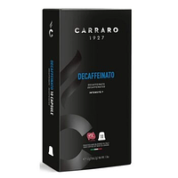 Кофе "Carraro" Nespresso Decaffeinato в капсулах 10шт