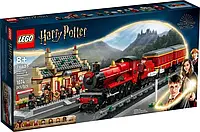 Уценка. Новый, повреждена упаковка. Конструктор Lego Harry Potter 76423 Хогвартс-экспресс и станция Хогсмид