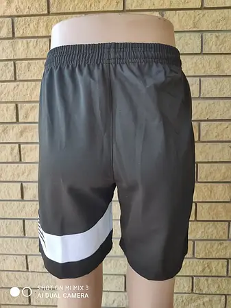Шорти унісекс трикотажні брендові, є великі розміри FILA, фото 2