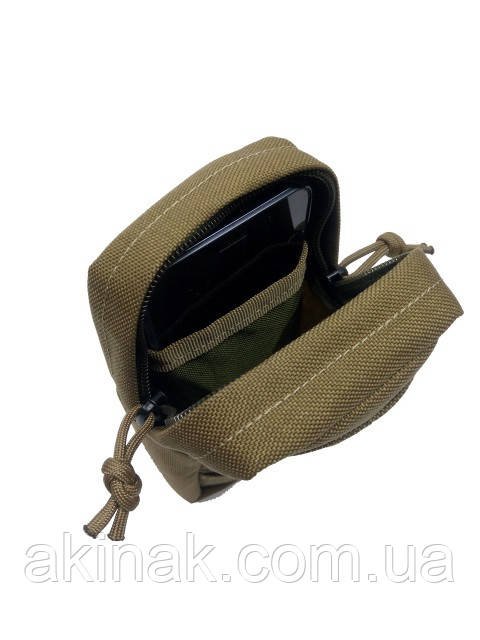 Подсумок утилитарный тактический Akinak EDC (8х15х6см) MOLLE - фото 3 - id-p599301270