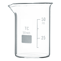 Склянка висока В-1-50 мл ТС з градуюванням