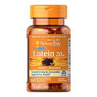 Лютеин с зеаксантином Puritan's Pride Lutein 20 mg with Zeaxanthin (60 капс)