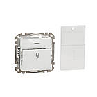 Картковий вимикач 10А Білий 73х73х45mm ABS-UV [SDD111121] Sedna Design & Elements Schneider Electric