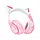 Bluetooth-гарнітура Носо W42 Cherry blossom Красиві навушники для дівчаток Стильні навушники Дитячі навушники, фото 3