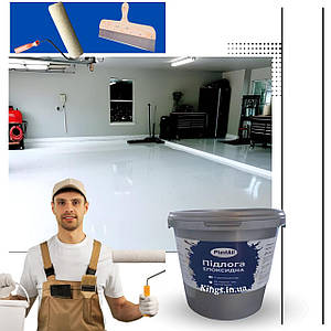 Епоксидні наливні підлоги для складу и тераси Plastall™ 10 кг до 30 м2 Білий kings.in.ua