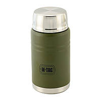 Термос военный тактический M-Tac 750 мл пищевой армейский Olive Термос для еды полевой с чашкой и ложкой ALY