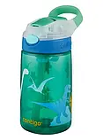 Пляшка для води дитяча Contigo Gizmo Flip 420ml Jungle Green Dino (2115035), фото 3
